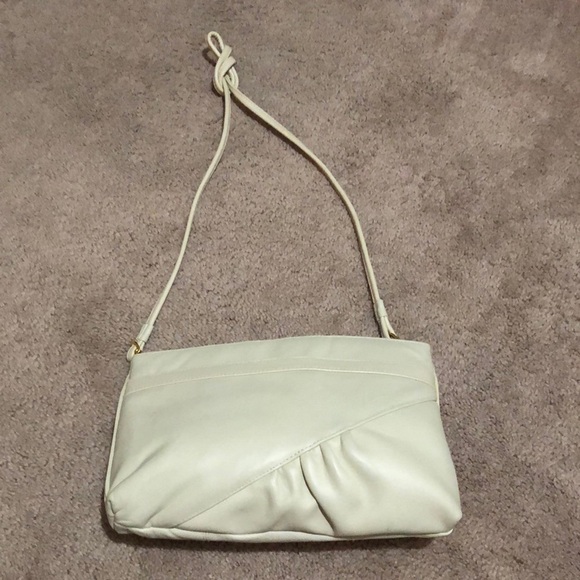 Vintage Beige Handbag Purse - Picture 1 of 4